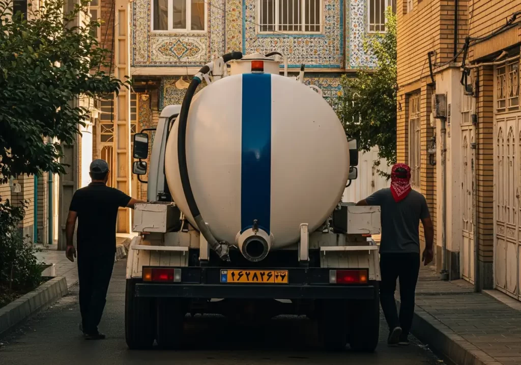 تخلیه چاه در دزاشیب تهران