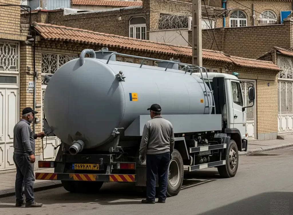 تخلیه چاه در دزاشیب تهران