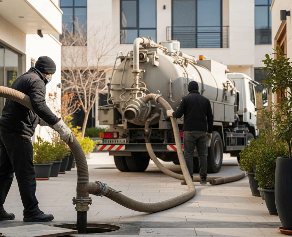 تخلیه چاه در گیشا تهران، سپتیک+لایروبی 