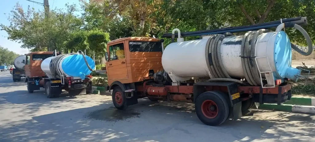 تخلیه چاه دهکده المپیک